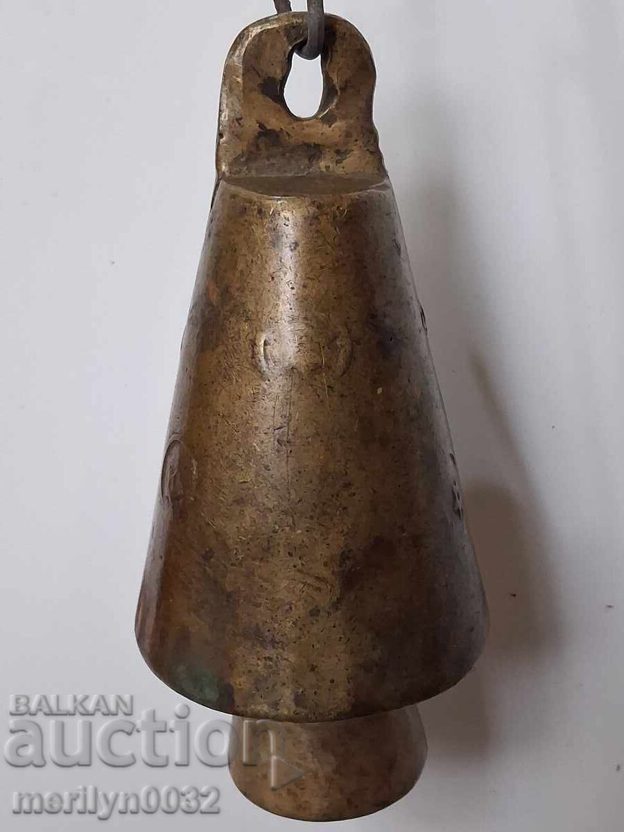 Δημοπρασία Παλιό βουλγάρικο τσαν, καμπάνα, κουδούνι, χλαπκα, τιουμπελεκ