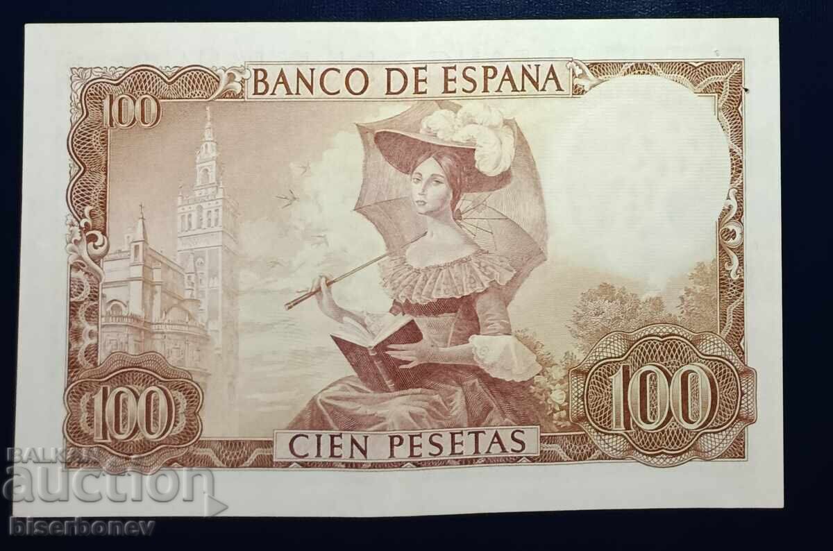 Spain, Испания , 100 песети 1965 г, XF с цена 10.00 лв. | € 5.11 Spain, Испания , 100 песети 1965 г, XF с цена 10.00 лв. | € 5.11