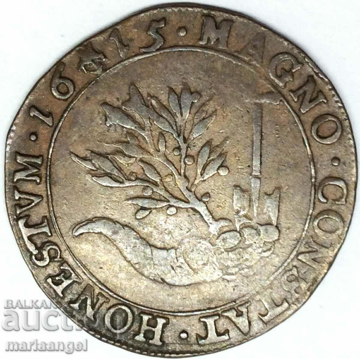 Παράδοση Ισπανική Ολλανδία 1615 Albert and Isabelle 27mm Token ΣΠΑΝΙΟ Παράδοση Ισπανική Ολλανδία 1615 Albert and Isabelle 27mm Token ΣΠΑΝΙΟ