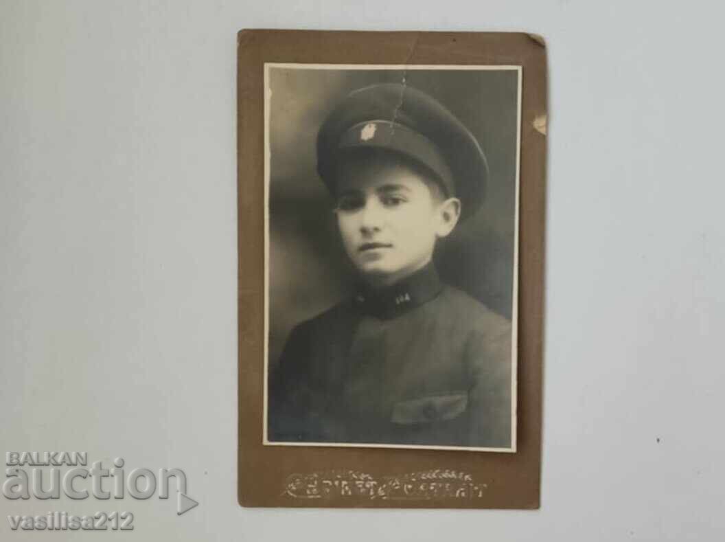 Foto veche pe carton Foto veche pe carton