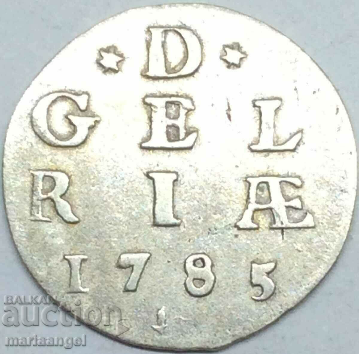 Netherlands 2 stivers 1785 Gelderland silver - 6 Netherlands 2 stivers 1785 Gelderland silver - 6