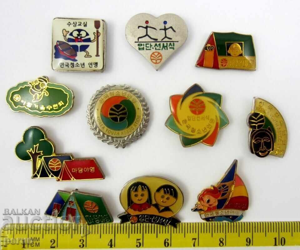 ΚΟΡΕΑΤΙΚΑ ΣΗΜΑΤΑ-ΝΕΑΝΙΚΗ ΕΝΩΣΗ-ΠΑΡΤΙΔΑ 11τμχ ΣΗΜΑΤΑ με τιμή 19.00 BGN | € 9.71 ΚΟΡΕΑΤΙΚΑ ΣΗΜΑΤΑ-ΝΕΑΝΙΚΗ ΕΝΩΣΗ-ΠΑΡΤΙΔΑ 11τμχ ΣΗΜΑΤΑ με τιμή 19.00 BGN | € 9.71