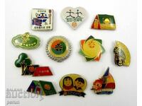 Korean Badges - Youth Association - Lot of 11 Badges