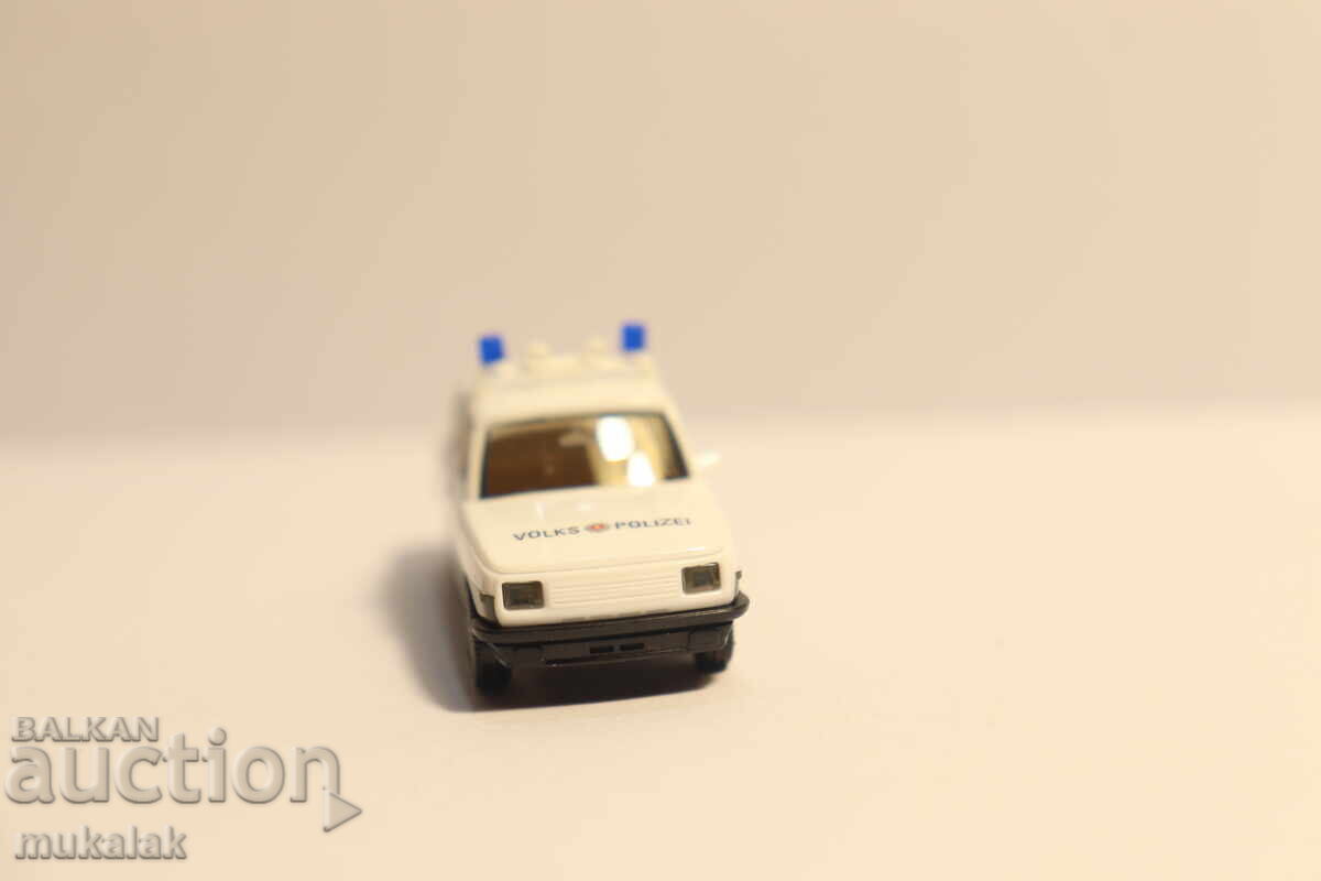 Auction HERPA 1/87 H0 Wartburg Police Police Car Model Auction HERPA 1/87 H0 Wartburg Police Police Car Model