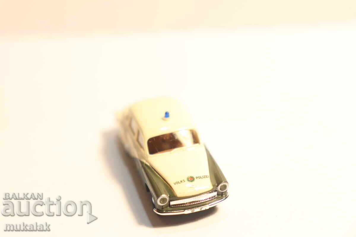 Auction BREKINA 1/87 H0 Wartburg Police Police Car Model Auction BREKINA 1/87 H0 Wartburg Police Police Car Model