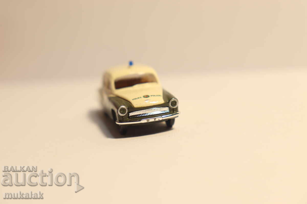 BREKINA 1/87 H0 Wartburg Police Police Car Model - 5 BREKINA 1/87 H0 Wartburg Police Police Car Model - 5