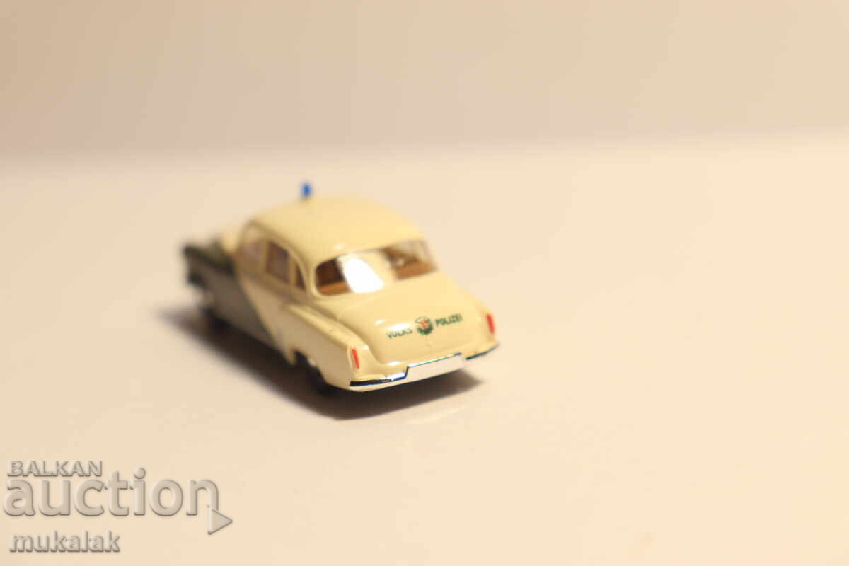 BREKINA 1/87 H0 Wartburg Police Police Car Model - 6 BREKINA 1/87 H0 Wartburg Police Police Car Model - 6