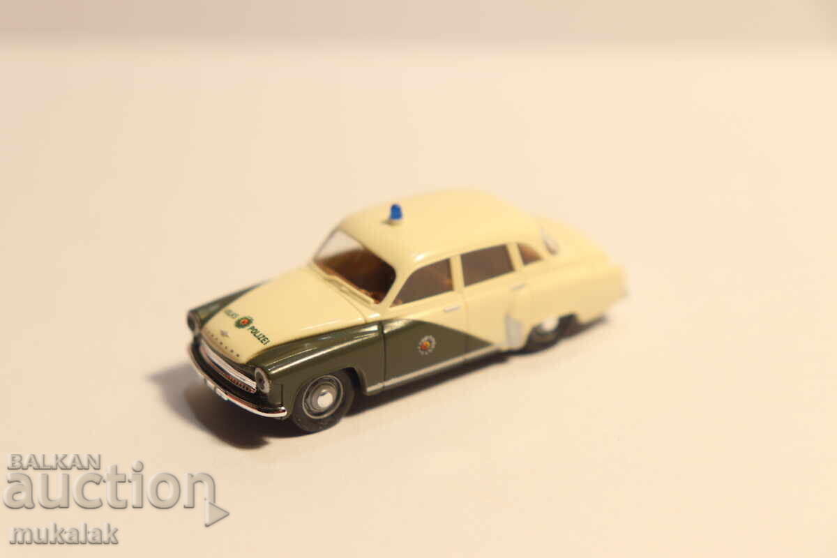 BREKINA 1/87 H0 Wartburg Police Police Car Model - 7 BREKINA 1/87 H0 Wartburg Police Police Car Model - 7