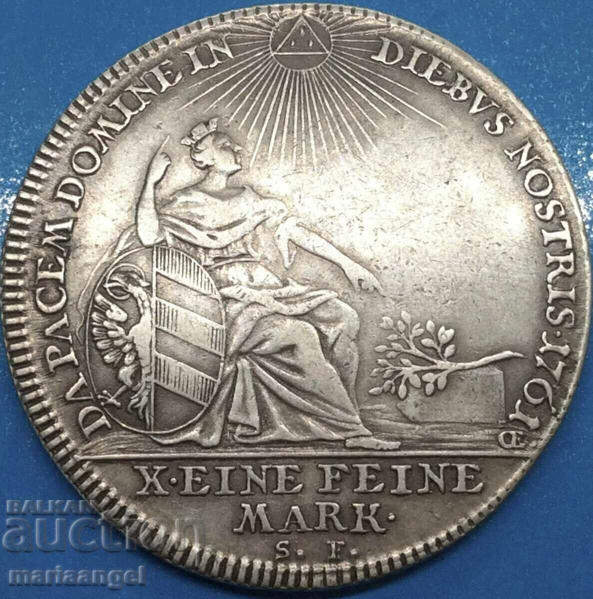 1 Thaler 1761 10 Marks Germany Free City of Nuremberg Francis 1 Thaler 1761 10 Marks Germany Free City of Nuremberg Francis