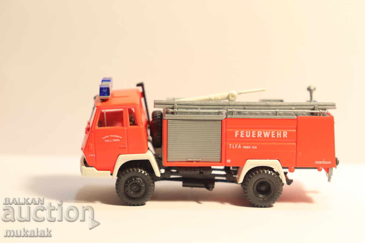ROCO?? 1/87 H0 STEYR CAMION DE POMPIERI MODEL ROCO?? 1/87 H0 STEYR CAMION DE POMPIERI MODEL