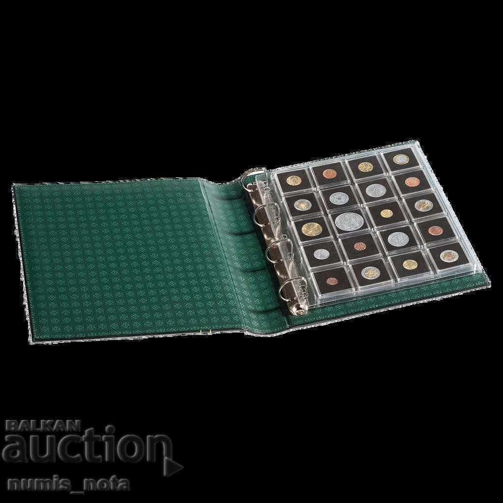 Album GRANDE cu caseta album + 5 coli pentru capsule QUADRUM Album GRANDE cu caseta album + 5 coli pentru capsule QUADRUM