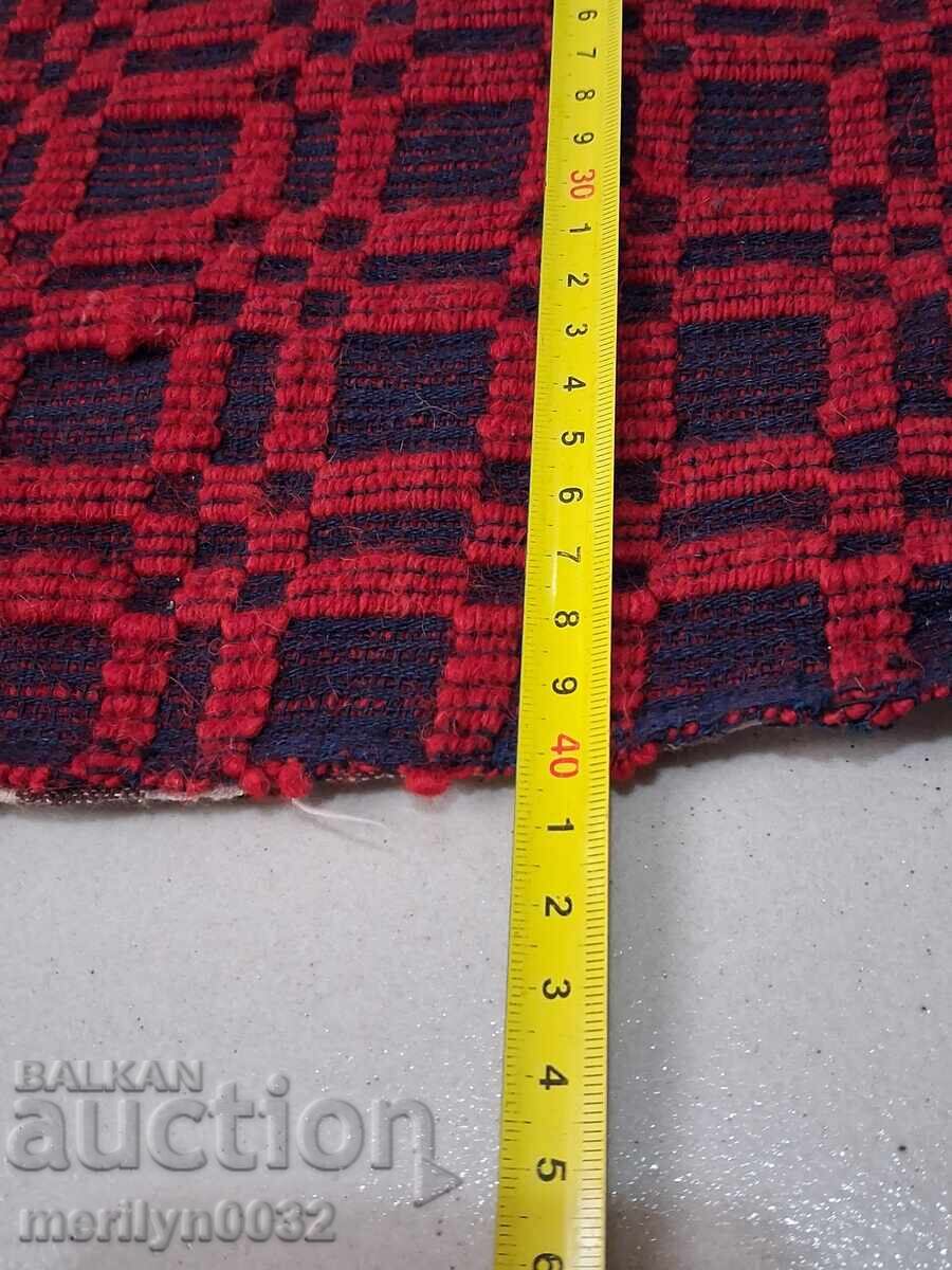 Παλιά υφαντή κεντητή κεντητή μαξιλαροθήκη - 6