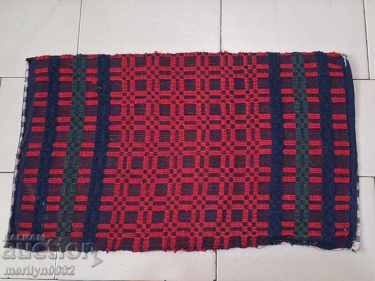 Παλιά υφαντή κεντητή κεντητή μαξιλαροθήκη