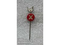 стара значка Чехословакия Соколски събор