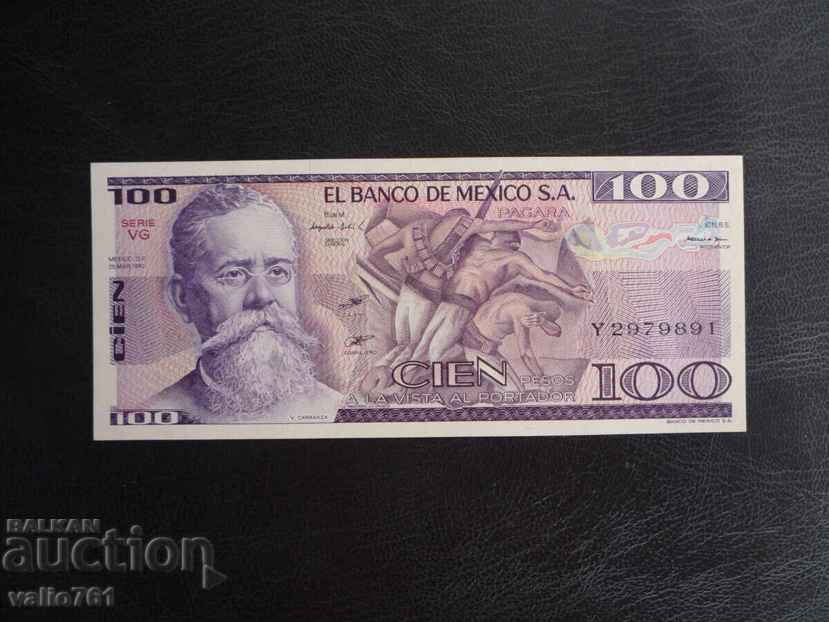 MEXIC 100 PESOS 1982 NOU UNC
