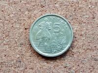 Испания 5 пести, 1996 г.