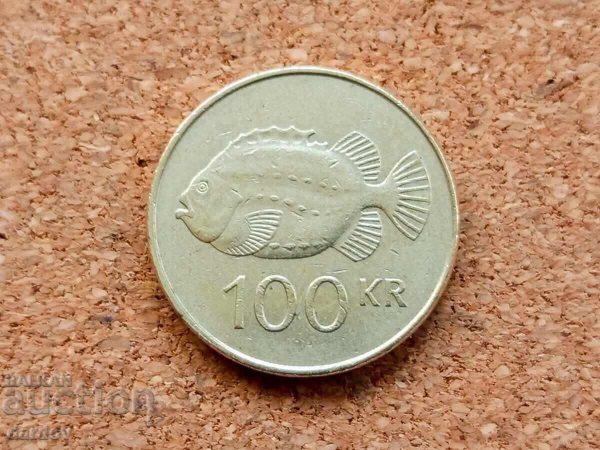 Ισλανδία 100 κρόνα, 1995