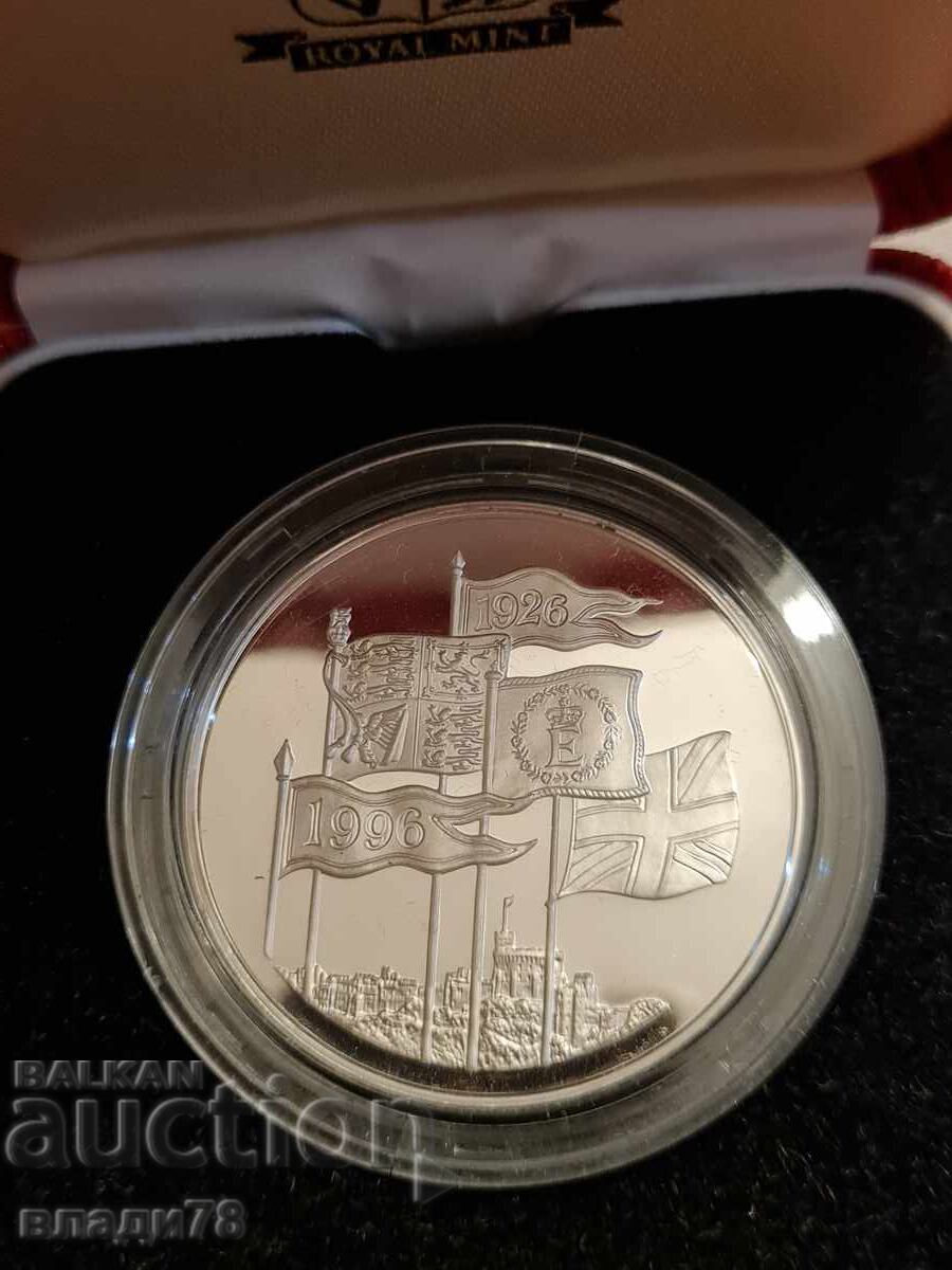 Livrarea Monedă de argint 5 lire sterline 1996 Livrarea Monedă de argint 5 lire sterline 1996