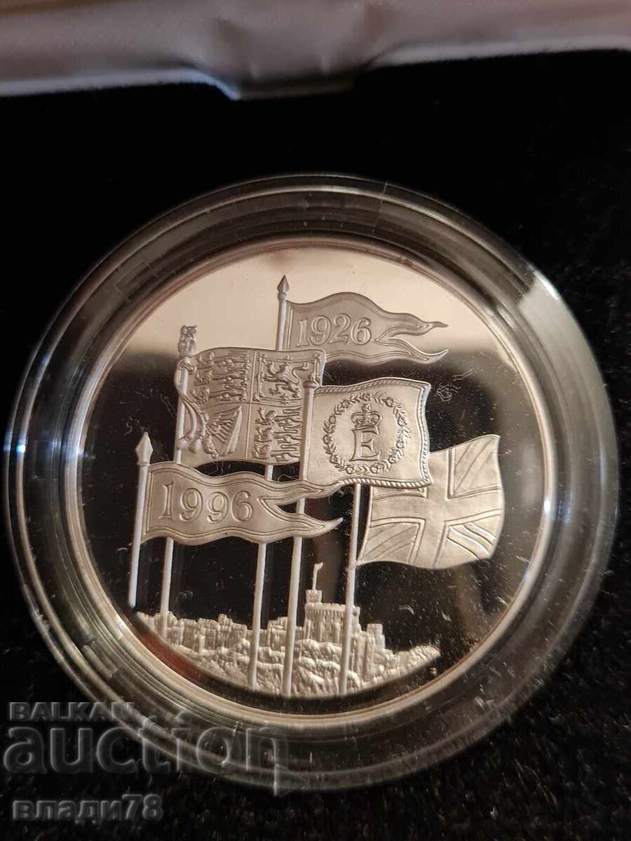 Monedă de argint 5 lire sterline 1996 - 5 Monedă de argint 5 lire sterline 1996 - 5