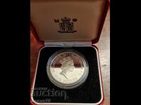 Сребърна монета 5 паунда 1996 г