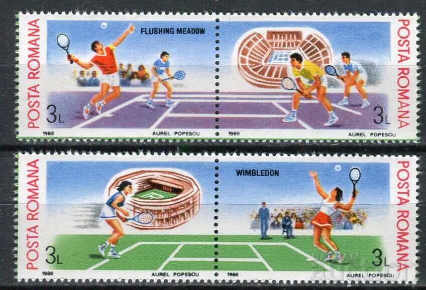 Ρουμανία 1988 μ.Χ. - Αθλητισμός, τένις Ρουμανία 1988 μ.Χ. - Αθλητισμός, τένις