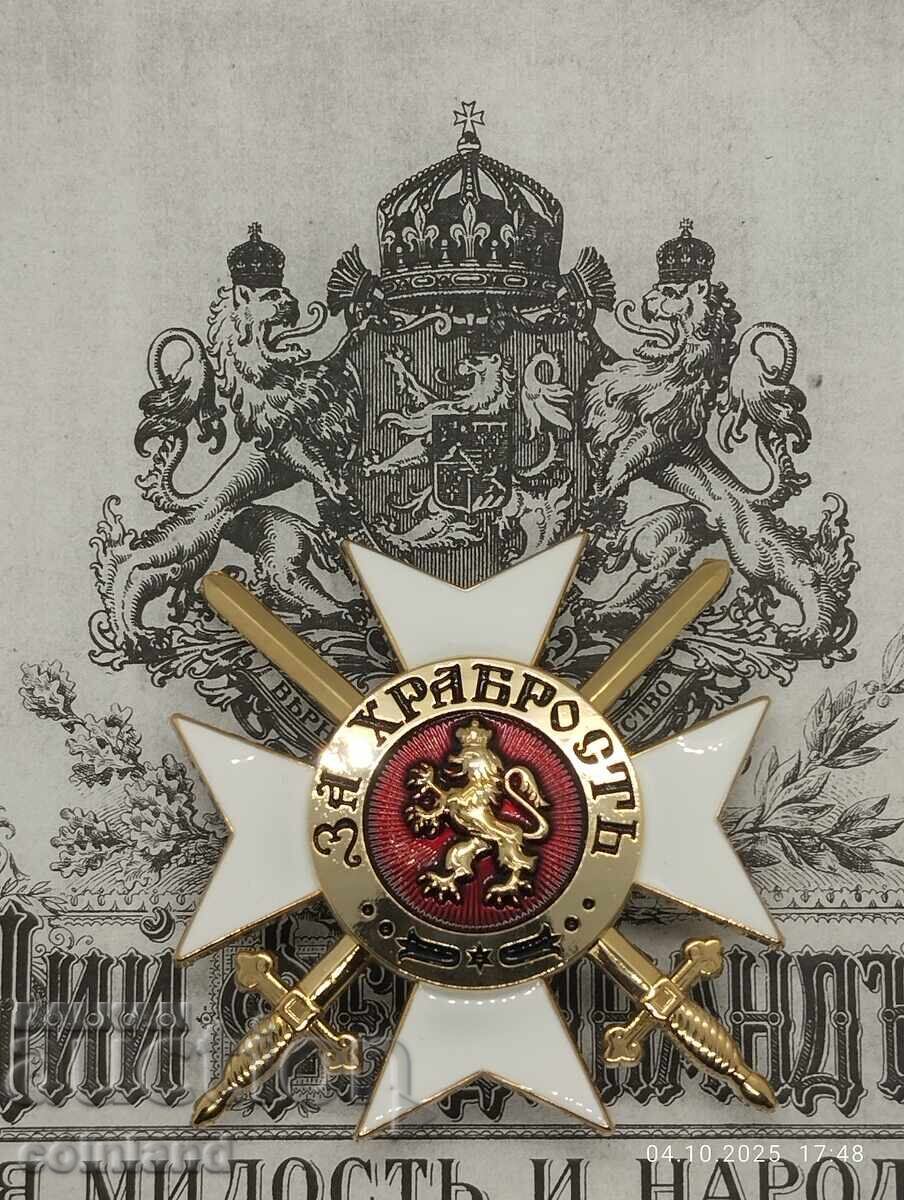 ZVEZDA I GRADUL ORDENULUI PENTRU CURAJ - REPLICĂ REPRODUCERE - 6 ZVEZDA I GRADUL ORDENULUI PENTRU CURAJ - REPLICĂ REPRODUCERE - 6