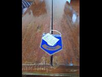 Старо флагче,флаг Левски Спартак Днепър КЕШ 1984