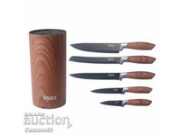 Σετ μαχαιριών Voltz με μαρμάρινη επίστρωση και βάση – Στυλ, ο