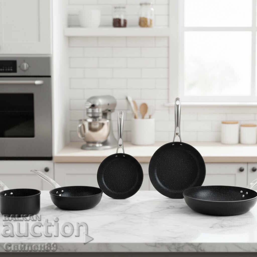Marble pan, wok pan or saucepan Voltz – non-stick - 6 Marble pan, wok pan or saucepan Voltz – non-stick - 6
