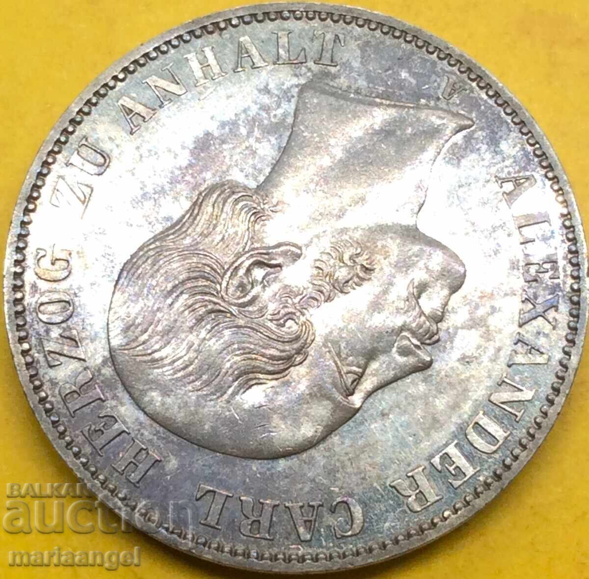 Доставка на Анхалт Бернбург 1 Талер 1859 Александър Карл PROOF-like Ag Доставка на Анхалт Бернбург 1 Талер 1859 Александър Карл PROOF-like Ag