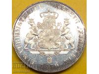 Anhalt Bernburg 1 Thaler 1859 Alexander Karl PROOF-like Ag
