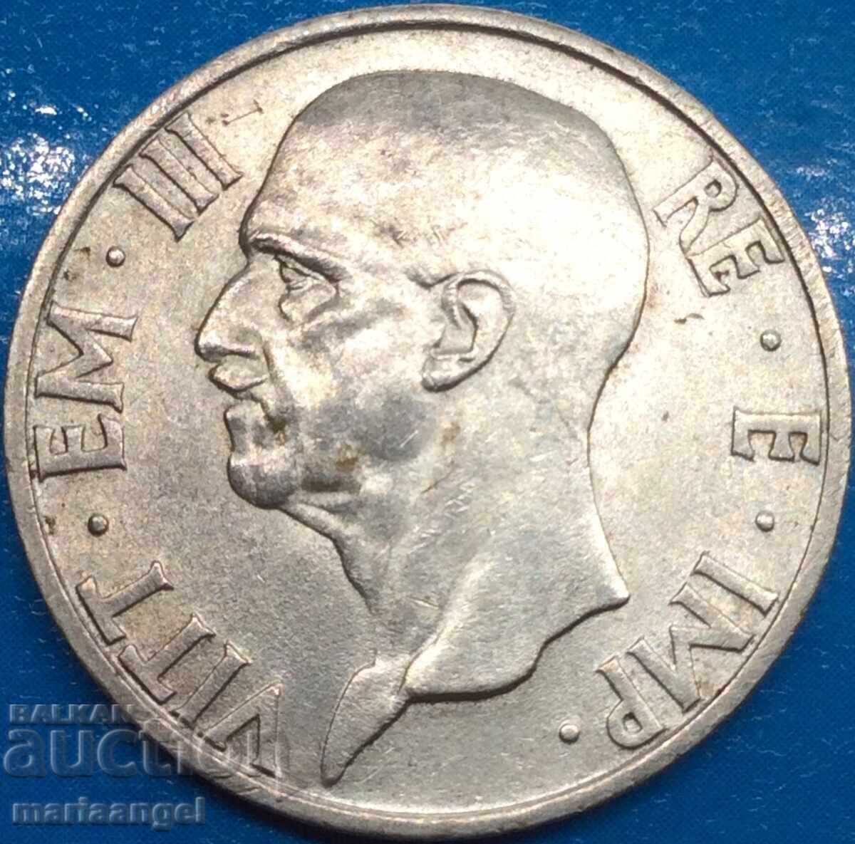 Livrarea 5 lire 1936 argint Italia - an rar Livrarea 5 lire 1936 argint Italia - an rar