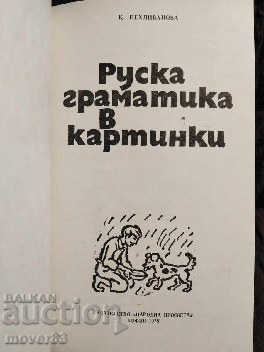 Руска граматика в картинки. с цена 0.75 лв. | € 0.38