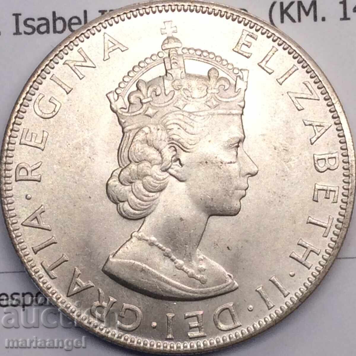 1 στέμμα 1964 Bermuda Elizabeth II UNC 22,53 g ασήμι - 5 1 στέμμα 1964 Bermuda Elizabeth II UNC 22,53 g ασήμι - 5