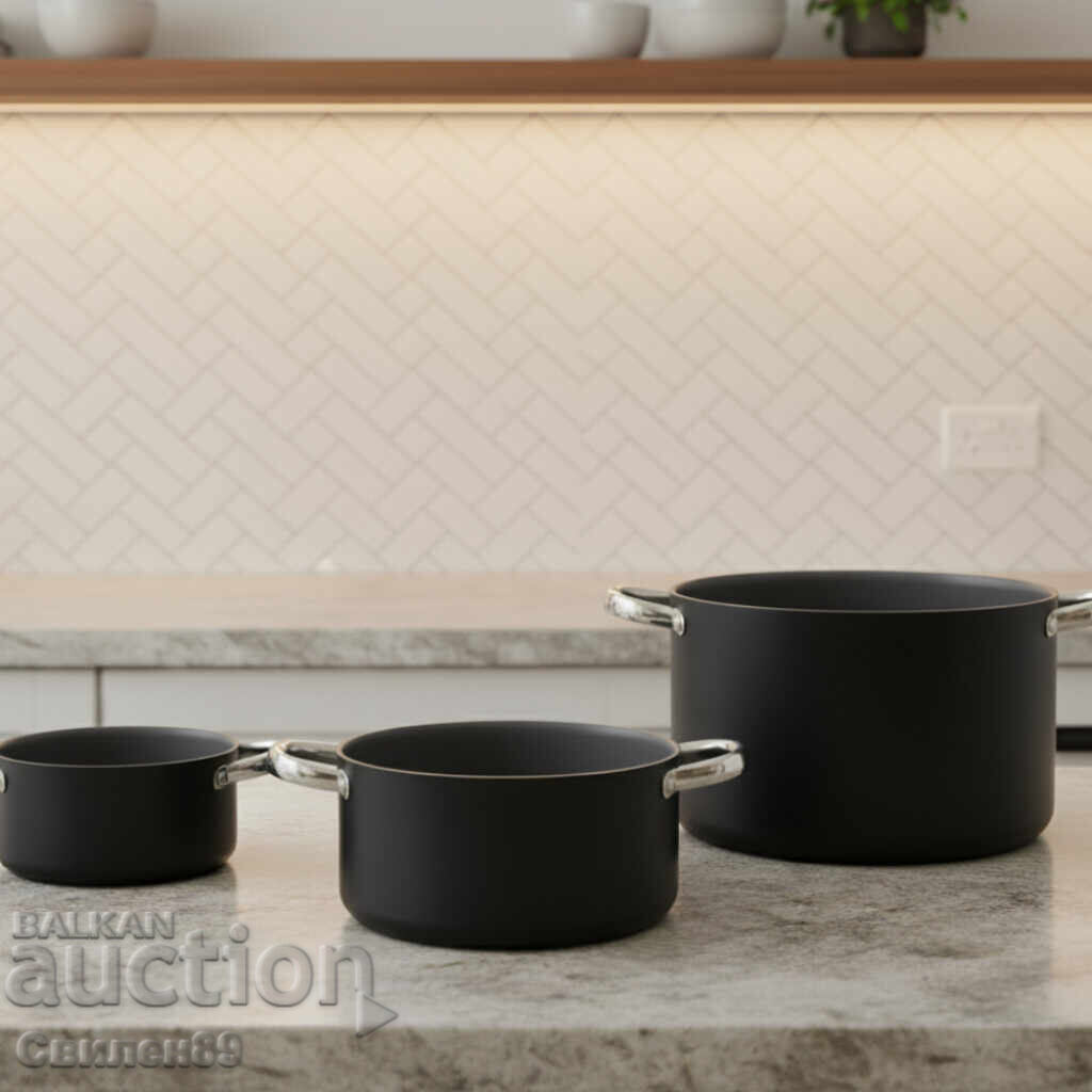 Алуминиева тенджера с мраморно покритие и капак – здравослов Алуминиева тенджера с мраморно покритие и капак – здравослов