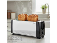 Тостер за 4 филии Termomax TX401S, 1200W, метален