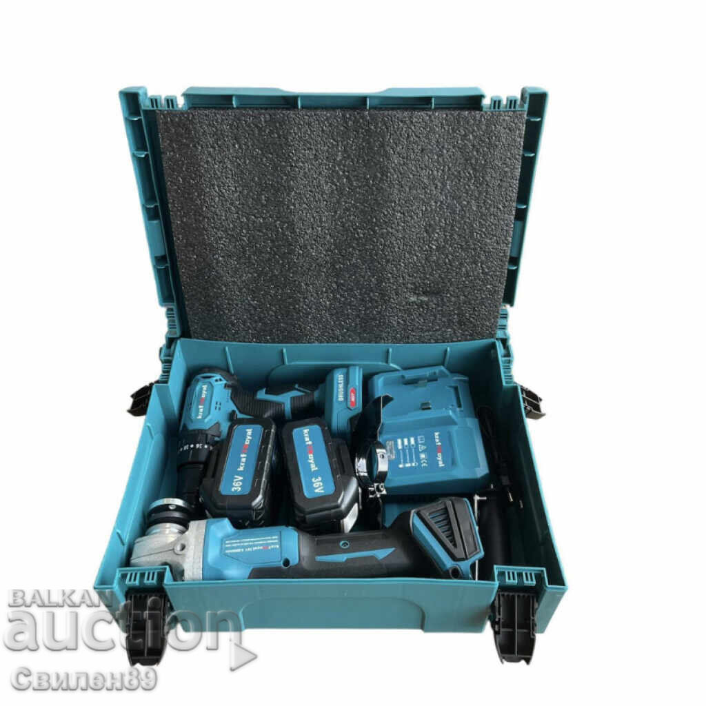 Παράδοση Σετ Μπαταριών Κρουστικό Κατσαβίδι και Ασύρματος Γωνιακός Τροχός Παράδοση Σετ Μπαταριών Κρουστικό Κατσαβίδι και Ασύρματος Γωνιακός Τροχός