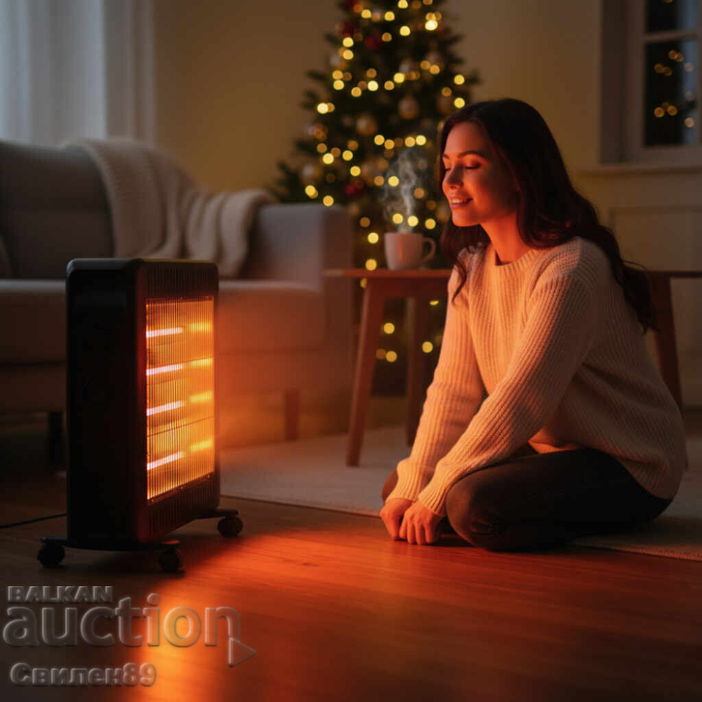 Παράδοση Θερμαντήρας χαλαζία 2200W με 4 σωλήνες – γρήγορη θέρμανση και χαμηλή κατανάλωση Παράδοση Θερμαντήρας χαλαζία 2200W με 4 σωλήνες – γρήγορη θέρμανση και χαμηλή κατανάλωση