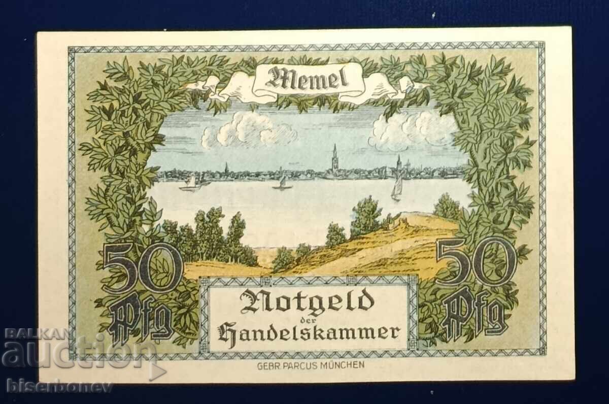 Μέμελ, Μεμέλ/Κλάιπεντα/ Λιθουανία, 1/2 μάρκο, 1922, UNC με τιμή 58.00 BGN | € 29.65 Μέμελ, Μεμέλ/Κλάιπεντα/ Λιθουανία, 1/2 μάρκο, 1922, UNC με τιμή 58.00 BGN | € 29.65