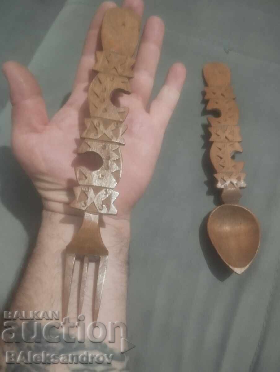 Дървени прибори за декорация - 5