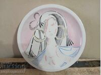 Farfurie de porțelan pentru perete