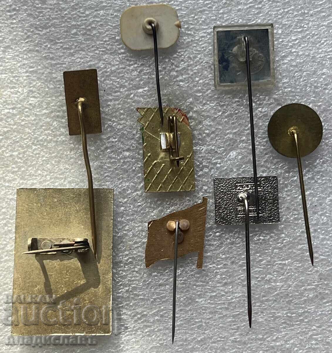 Lot of 8 Badges with price 9.00 BGN | € 4.60 Lot of 8 Badges with price 9.00 BGN | € 4.60