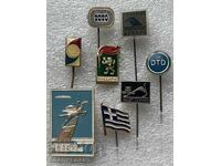 Lot 8 bucăți insigne