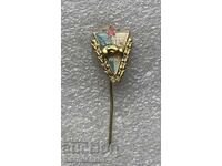 Insigna de lux Box Spartak Subotica Serbia / Iugoslavia