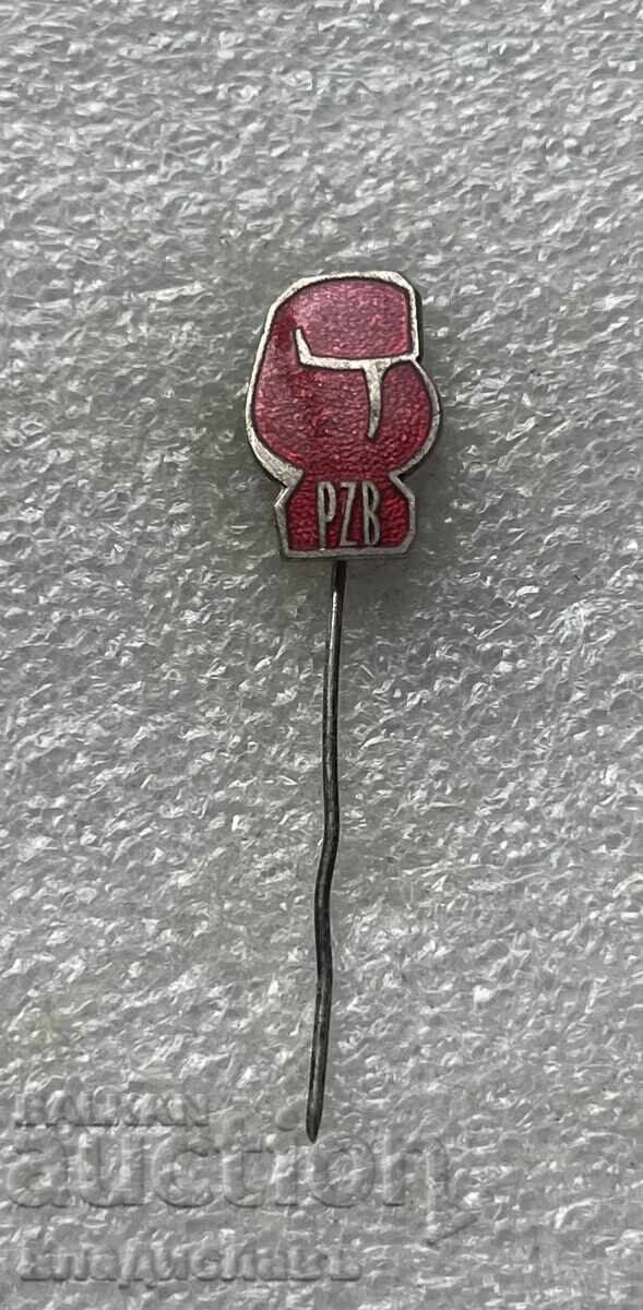 Vechi insignă Federația Poloneză de Box Vechi insignă Federația Poloneză de Box