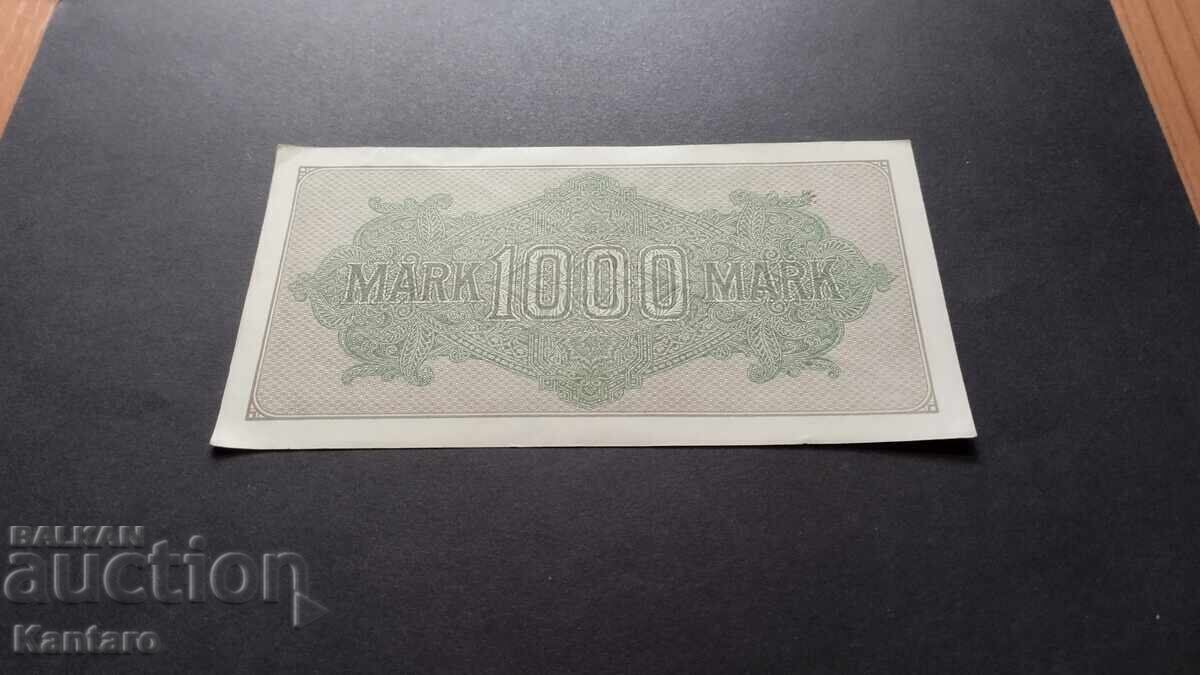 Τραπεζογραμμάτιο - ΓΕΡΜΑΝΙΑ - 1000 μάρκα - 1922 - 5 Τραπεζογραμμάτιο - ΓΕΡΜΑΝΙΑ - 1000 μάρκα - 1922 - 5