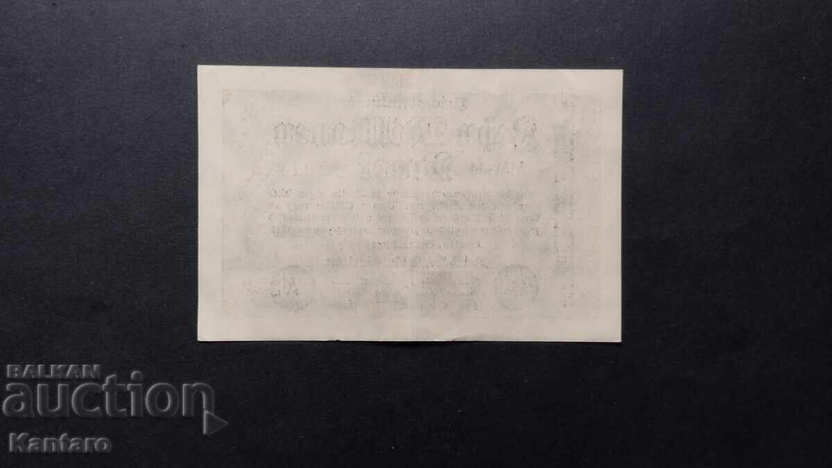 Delivery of Banknote - GERMANY - 10,000,000 marks - 1923 Delivery of Banknote - GERMANY - 10,000,000 marks - 1923