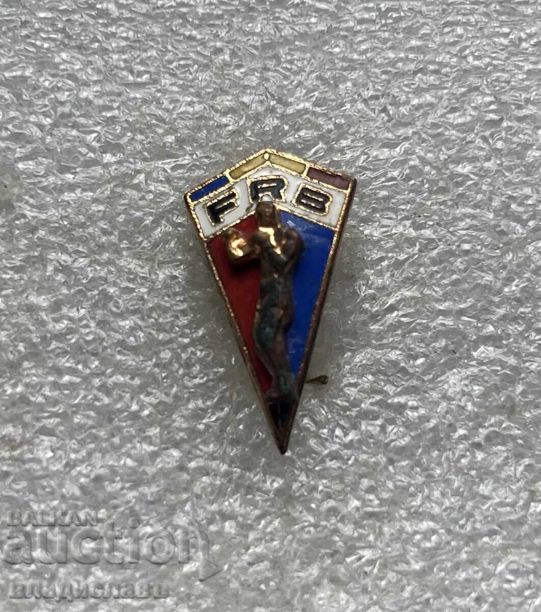 Παλαιό σήμα Ρουμανίας Ομοσπονδία Πυγμαχίας Παλαιό σήμα Ρουμανίας Ομοσπονδία Πυγμαχίας