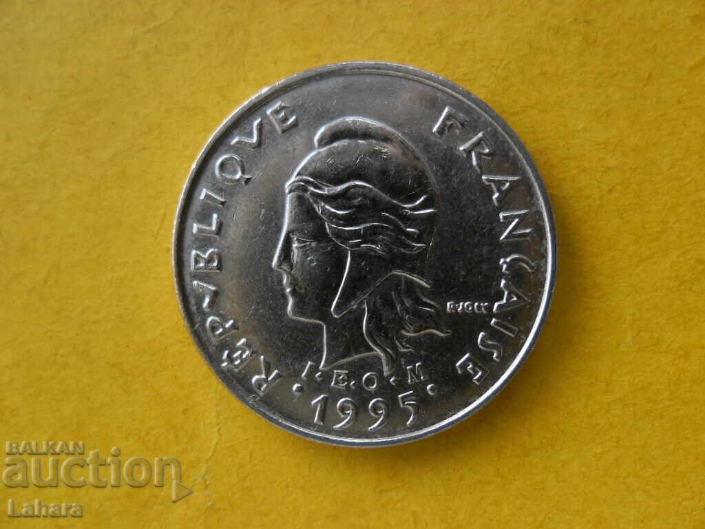 10 φράγκα 1995 Γαλλική Πολυνησία με τιμή 4.50 BGN | € 2.30 10 φράγκα 1995 Γαλλική Πολυνησία με τιμή 4.50 BGN | € 2.30
