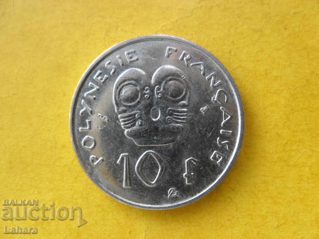 10 φράγκα 1995 Γαλλική Πολυνησία 10 φράγκα 1995 Γαλλική Πολυνησία
